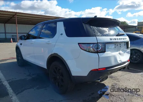2016 Land Rover Discovery Sport Hse Lux from USA, damaged, VIN SALCT2BG6GH546218